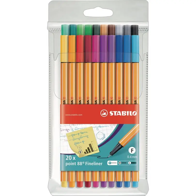 Kugelschreiber 20er-Set Colorparade