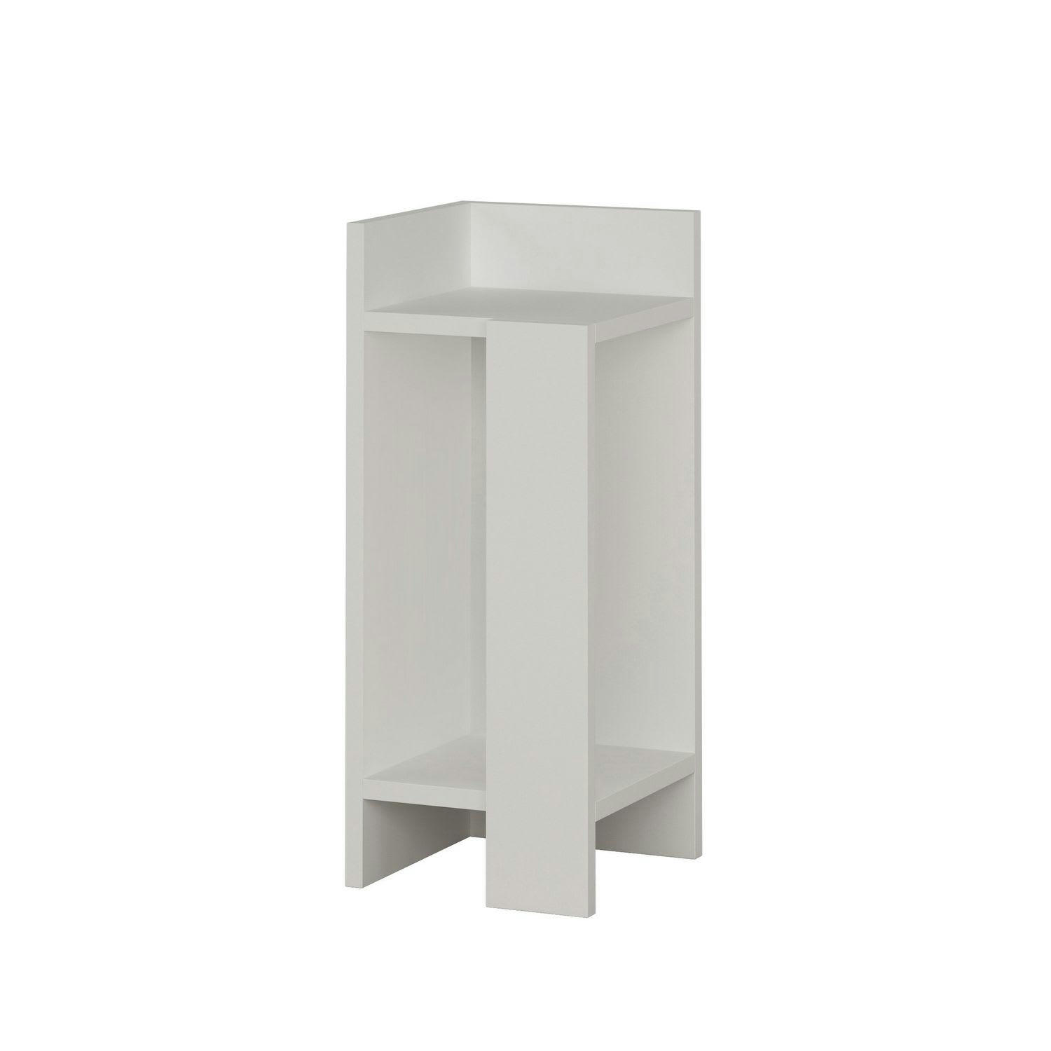 ELOS - Table de chevet gauche blanc