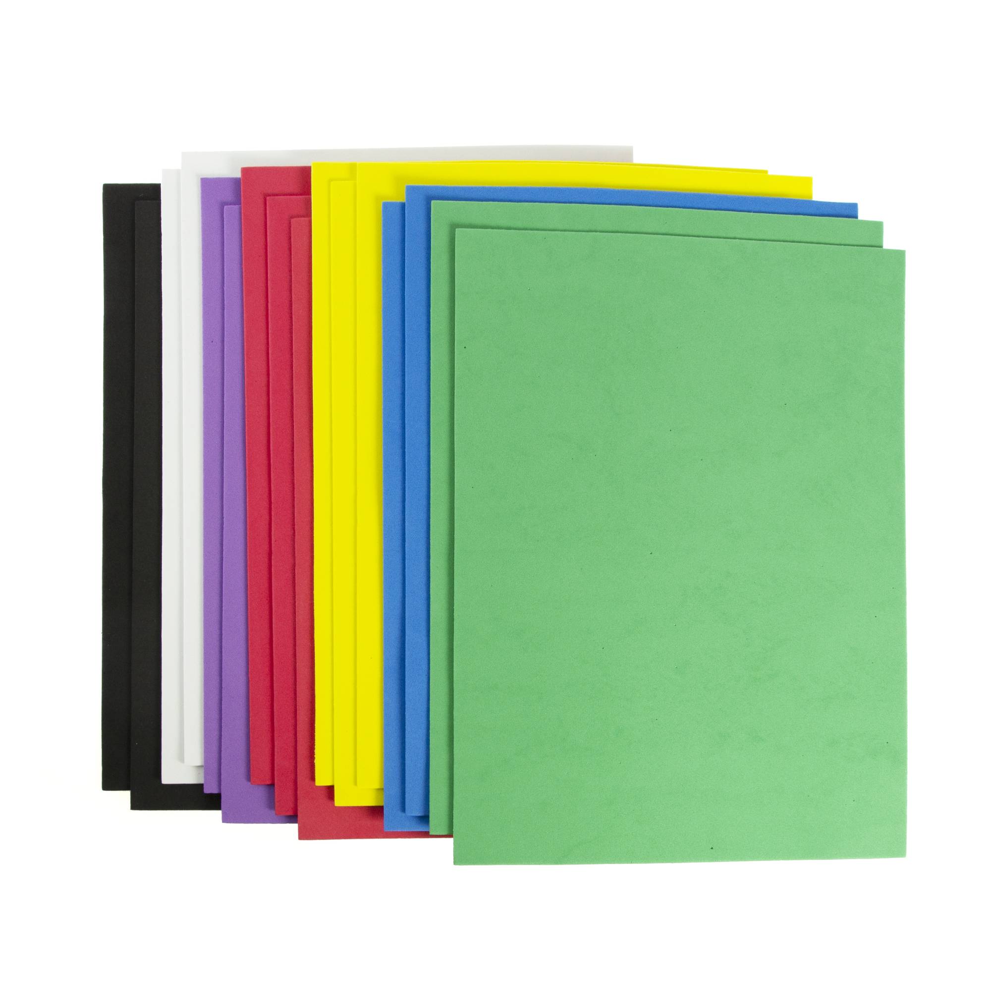 Assorted EVA Foam 30cm x 22.5cm 16 Pack