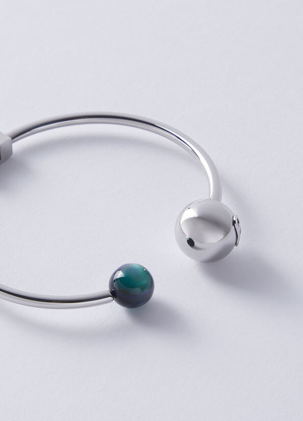 Bracciale regolabile con perle