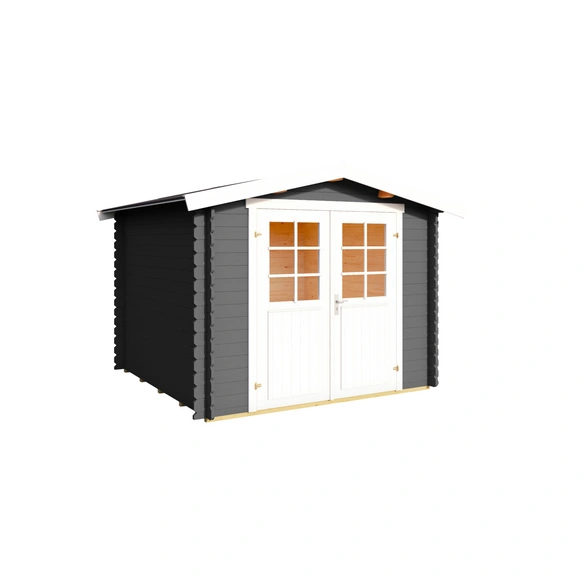 Gartenhaus »Dänemark«, Holz, BxHxT: 271,4 x 222 x 260 cm (Außenmaße)
