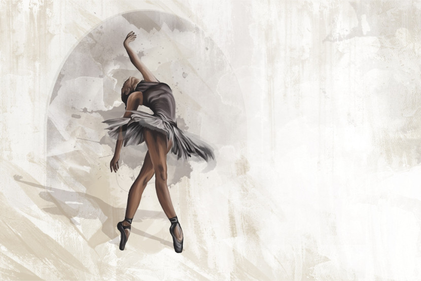 Fototapeta Ścienna BALERINA Sztuka Taniec 90x60cm