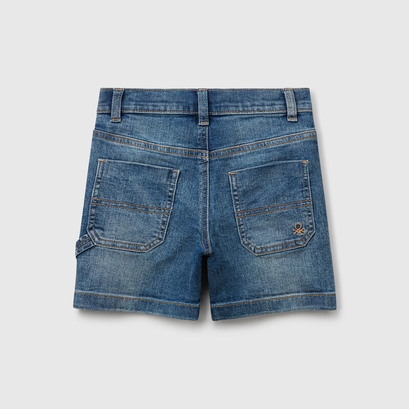Denim bermudas
