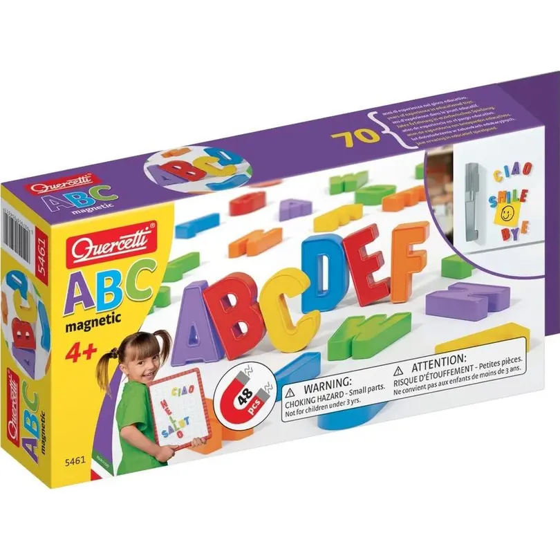 Spielset 48-teilig Magnetische Buchstaben