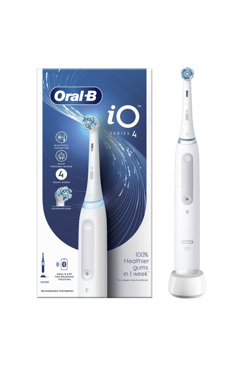 Oral B iO4 White Electric Rechargeable Toothbrush