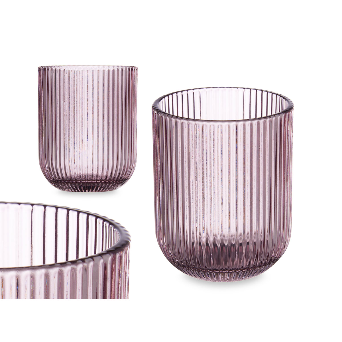 Copo de água RISCAS rosa 27cl