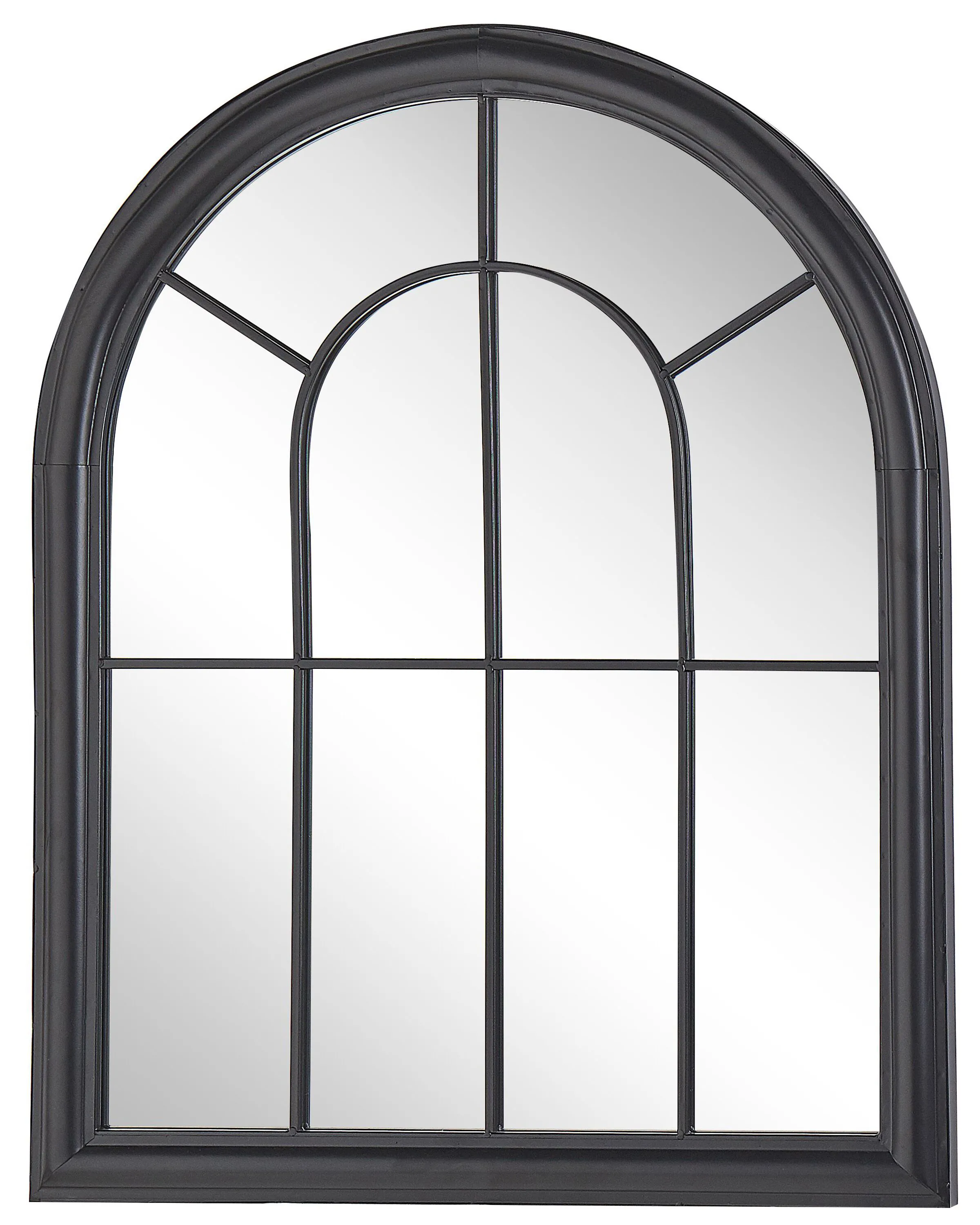 Wall Mirror EMBRY 69 cm 89 cm Metal Black