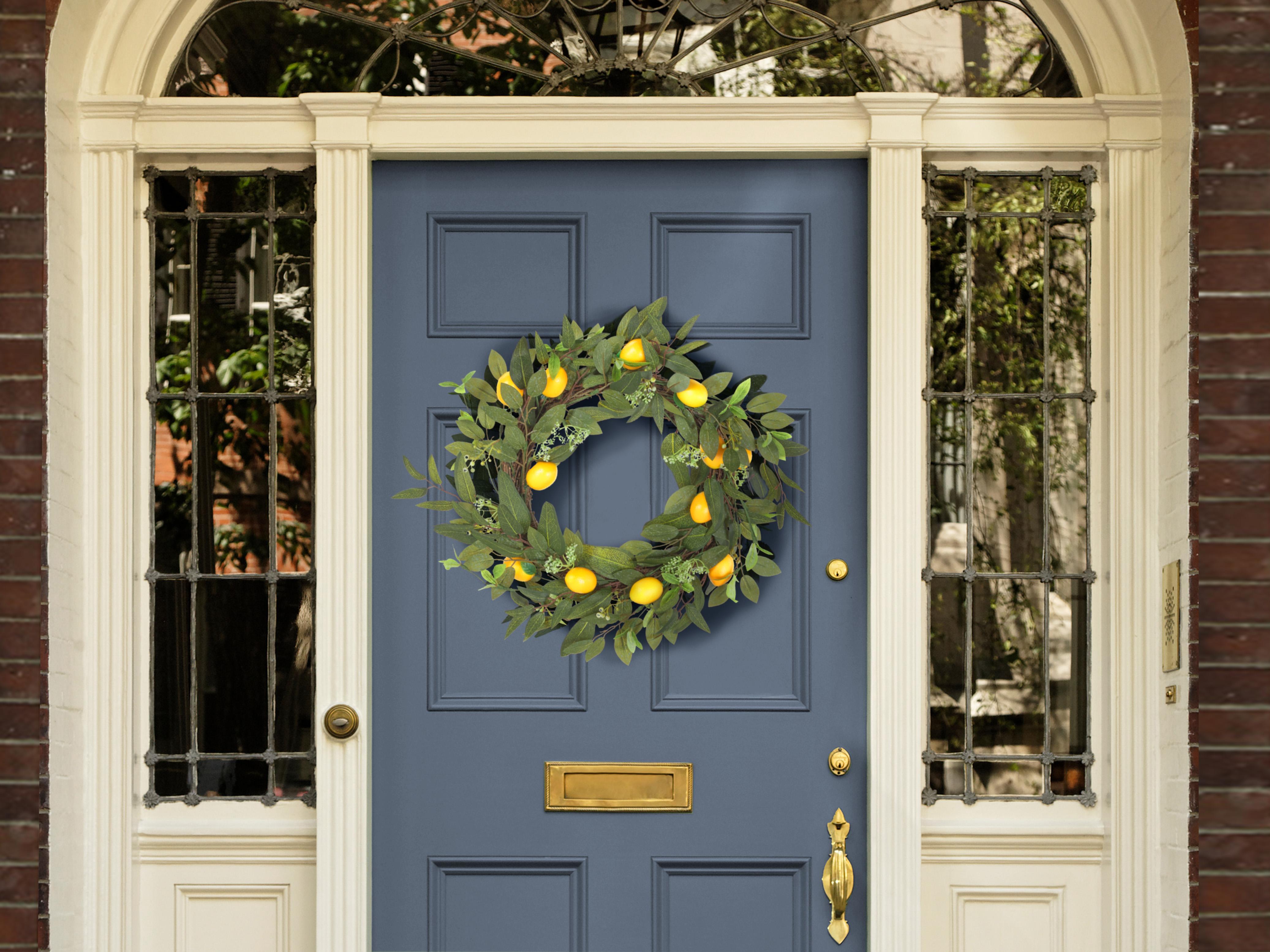 Decorative Wreath LENRUN 50 cm Green