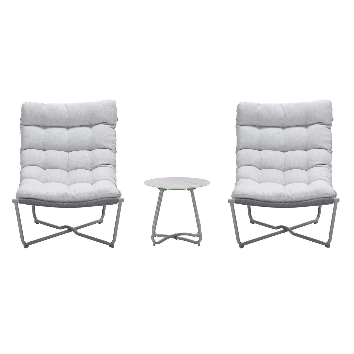 Garden Impressions Loungeset Zensa 3-delig taupe