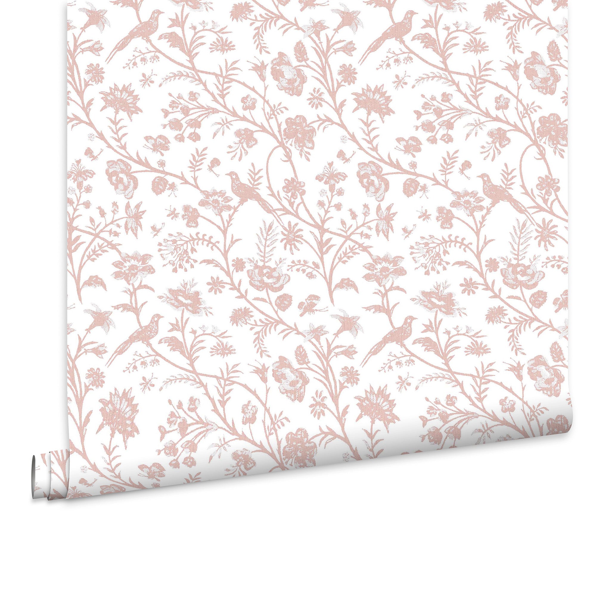 Laura Ashley Vliesbehang - Shepherds Purse Dark Blue