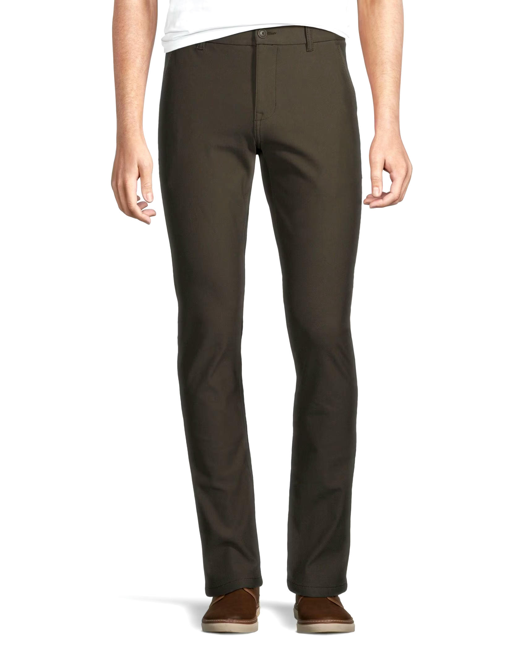 Denver Hayes Men's 4-Way Stretch Slim Pants