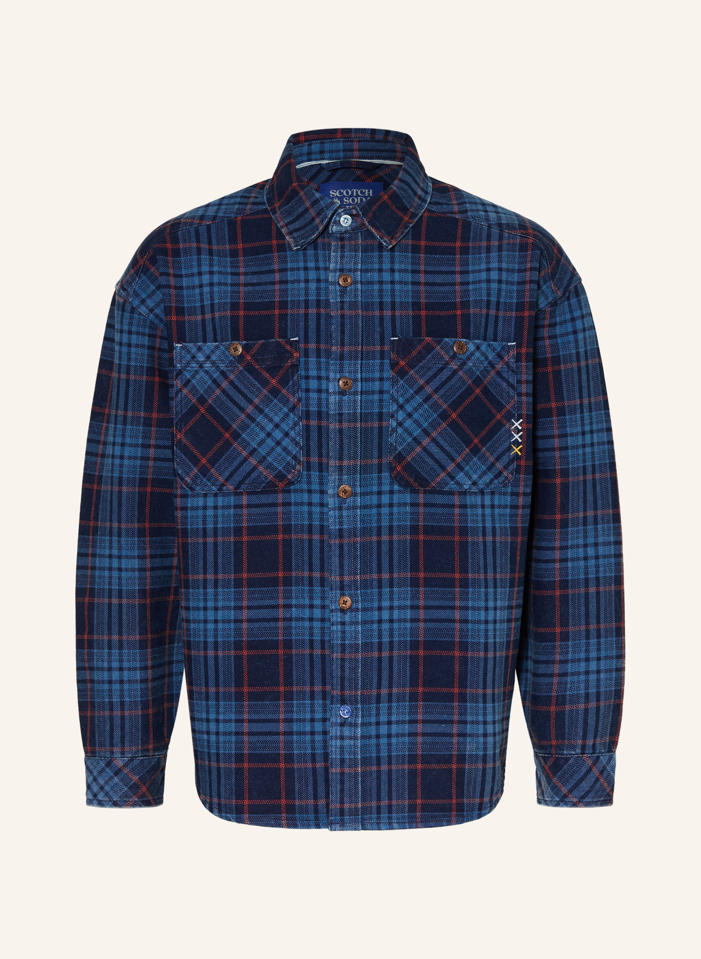 SCOTCH & SODA Jeans-Overshirt Loose Fit