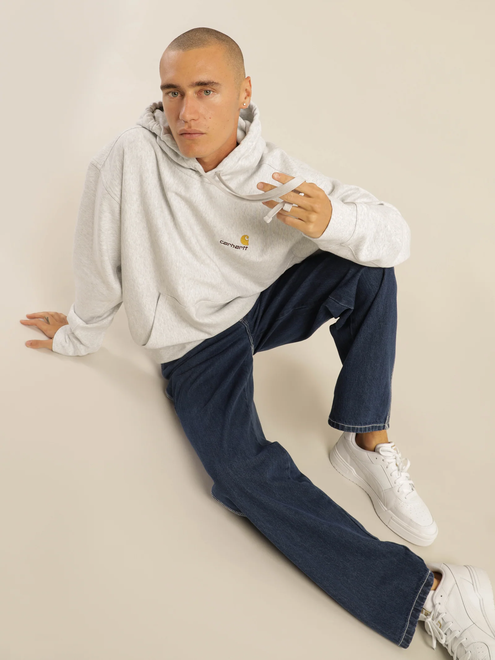Hooded American Script Sweatshirt
