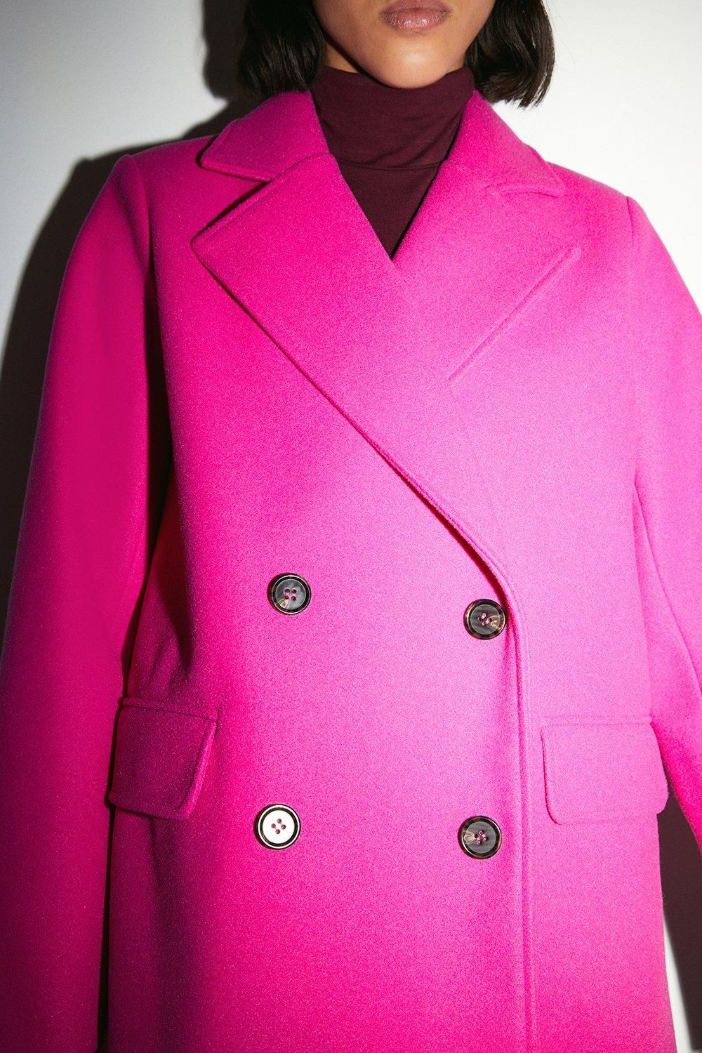 Warehouse Oversized Faux Wool Blazer