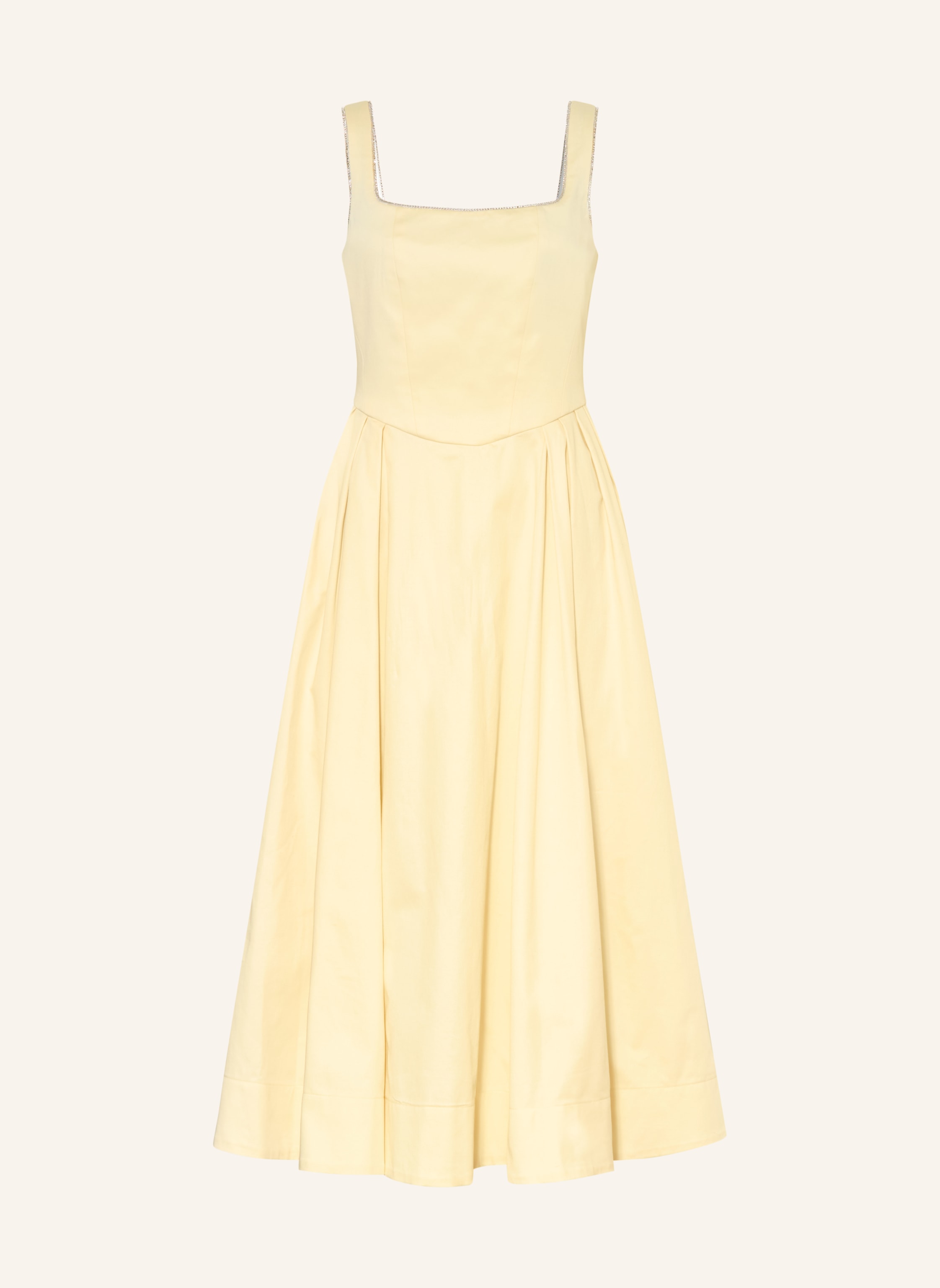 maje Kleid mit Schmucksteinen