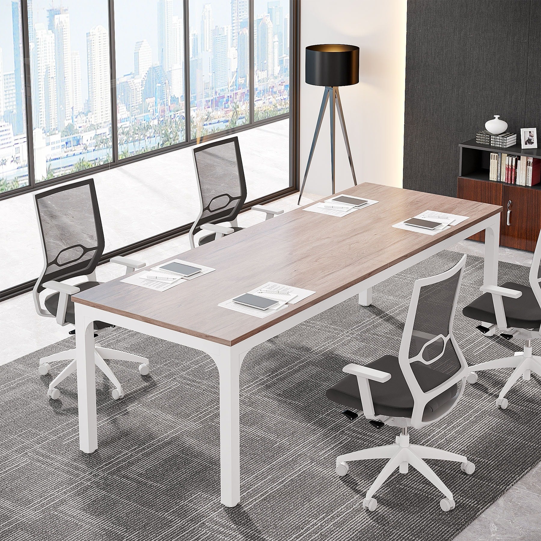 6.5FT Rectangle Conference Meeting Seminar Business Table