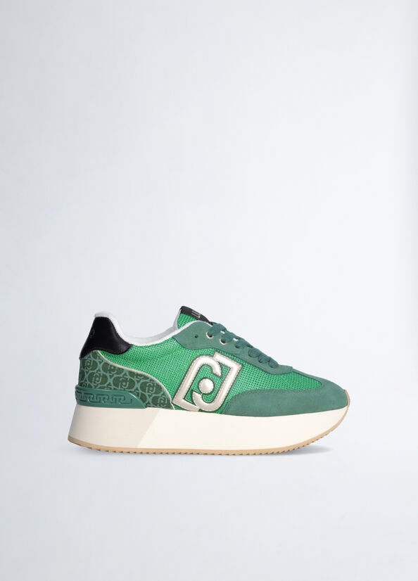 Sneakers monogram e brighty mesh