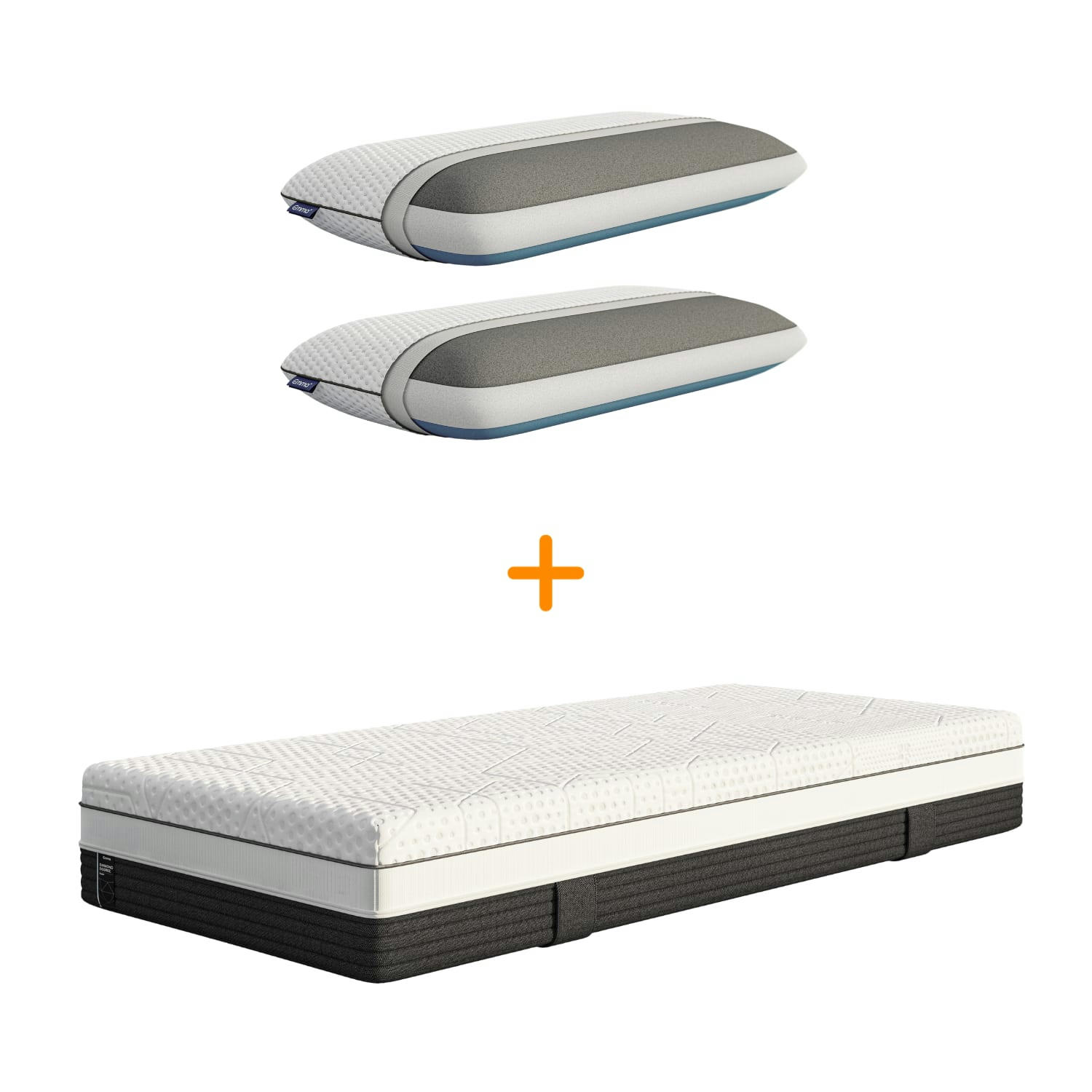 DIAMOND DEGREE FOAM PILLOW - Emma Deluxe | Diamond Degree Foam 200X200 + Oreiller Premium 70x40