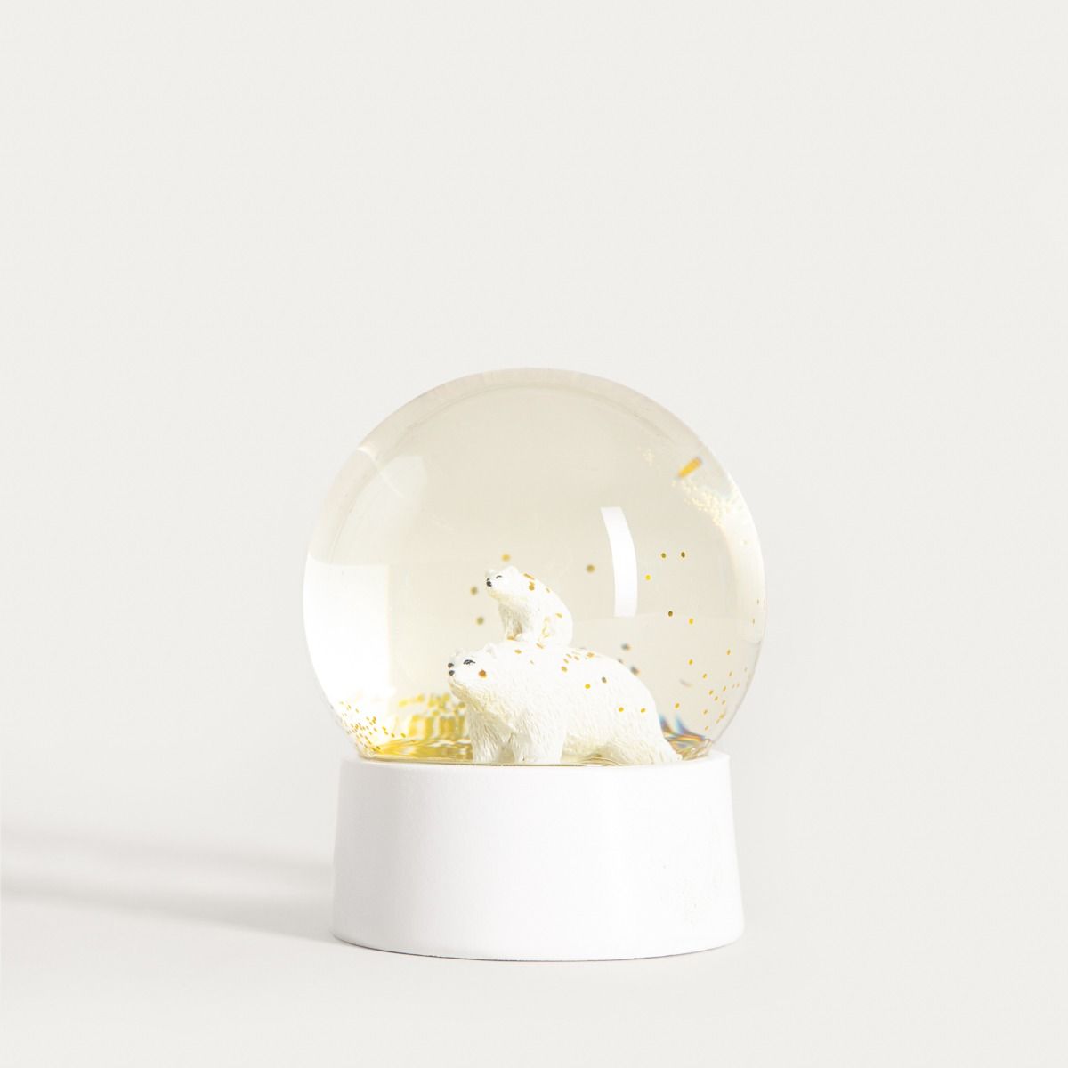 Kula śnieżna LUELL z niedźwiadkami 12 cm