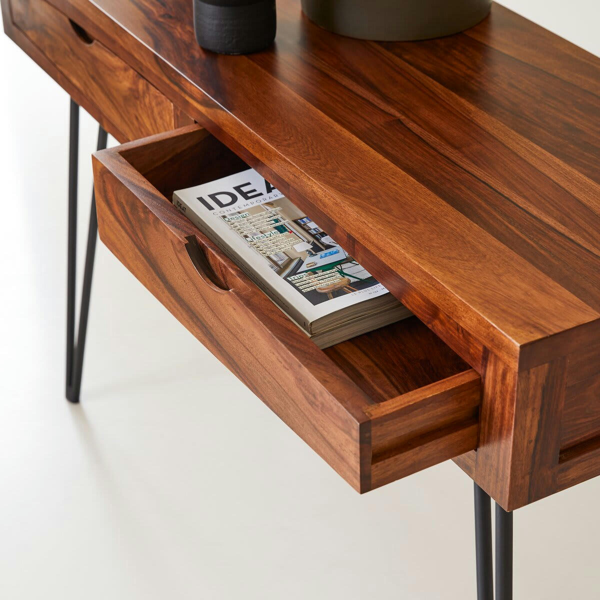 BONNIE - Console en palissandre massif