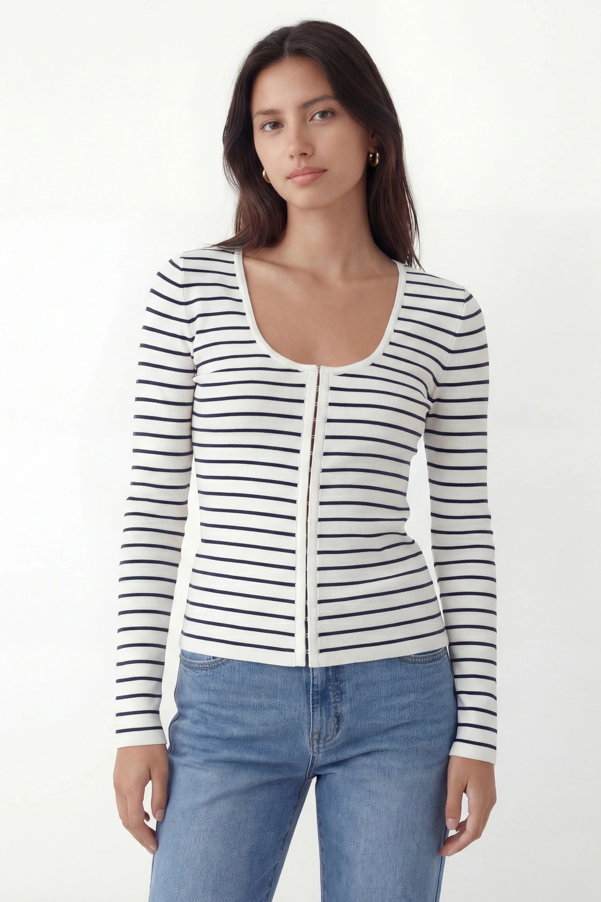GILET - CRISTINA - ECRU