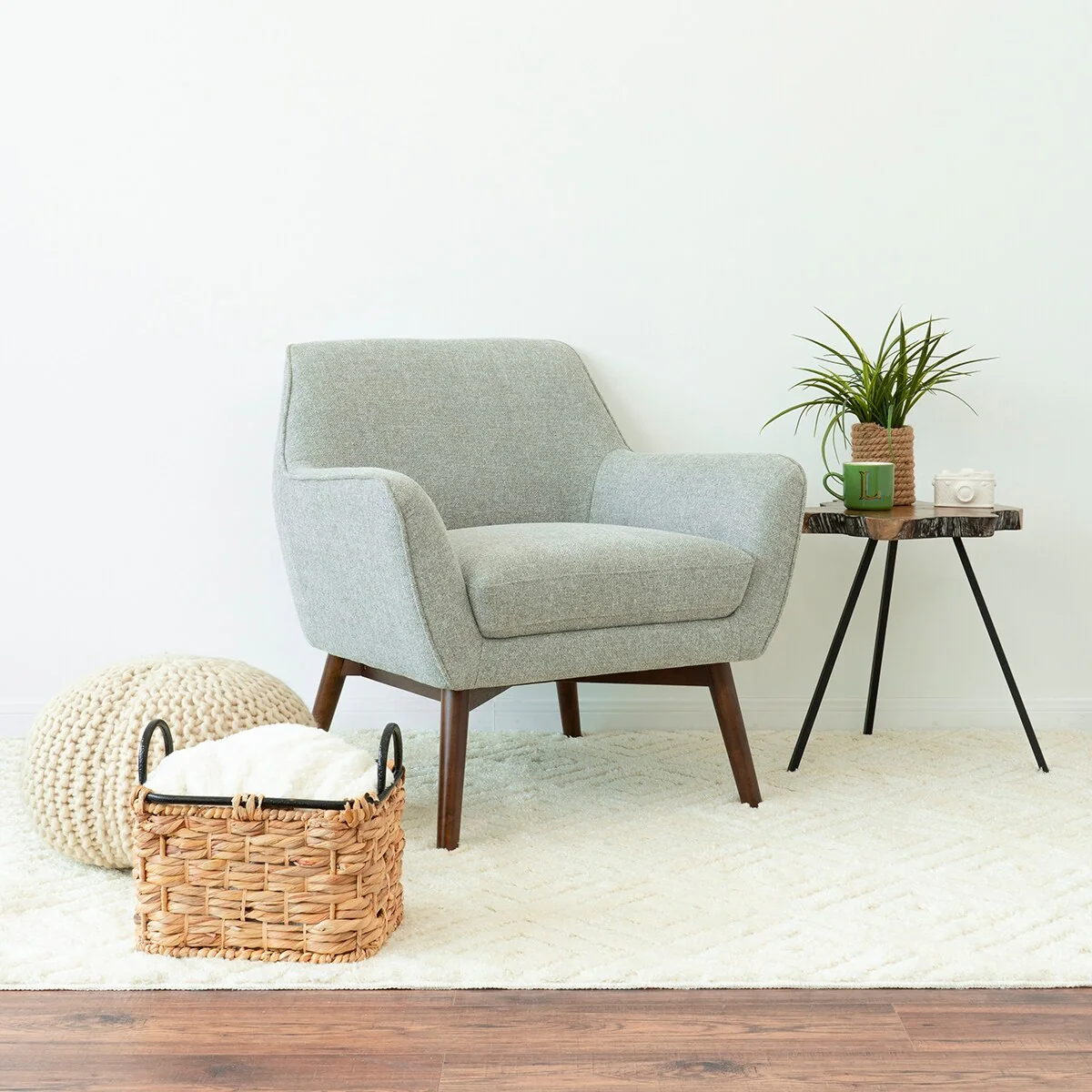 Piagia Furniture Style Wide Accent Armchair