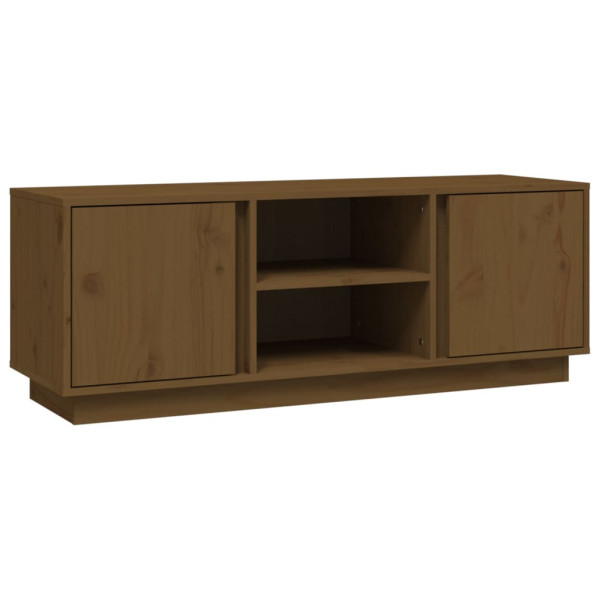 Szafka pod Telewizor Rtv Brąz Mat Drzwiczki Nowoczesny 110x35x40,5cm