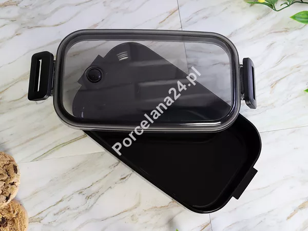 Pojemnik na lunch 21,5 cm Altom Design - Czarny 07.POJ.8381