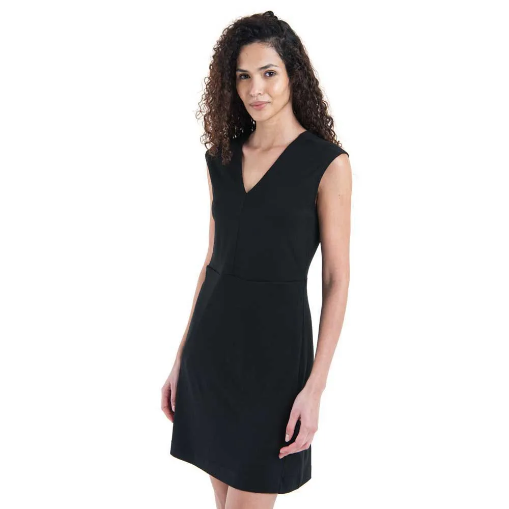 Icebreaker Merino 200 Granary V Neck sleeveless dress