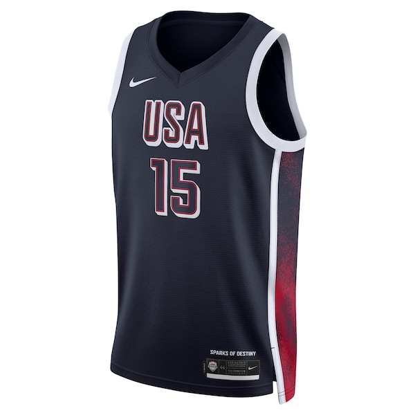 Devin Booker Men's USA Basketball Nike Unisex 2024 Swingman Player Jersey - Navy