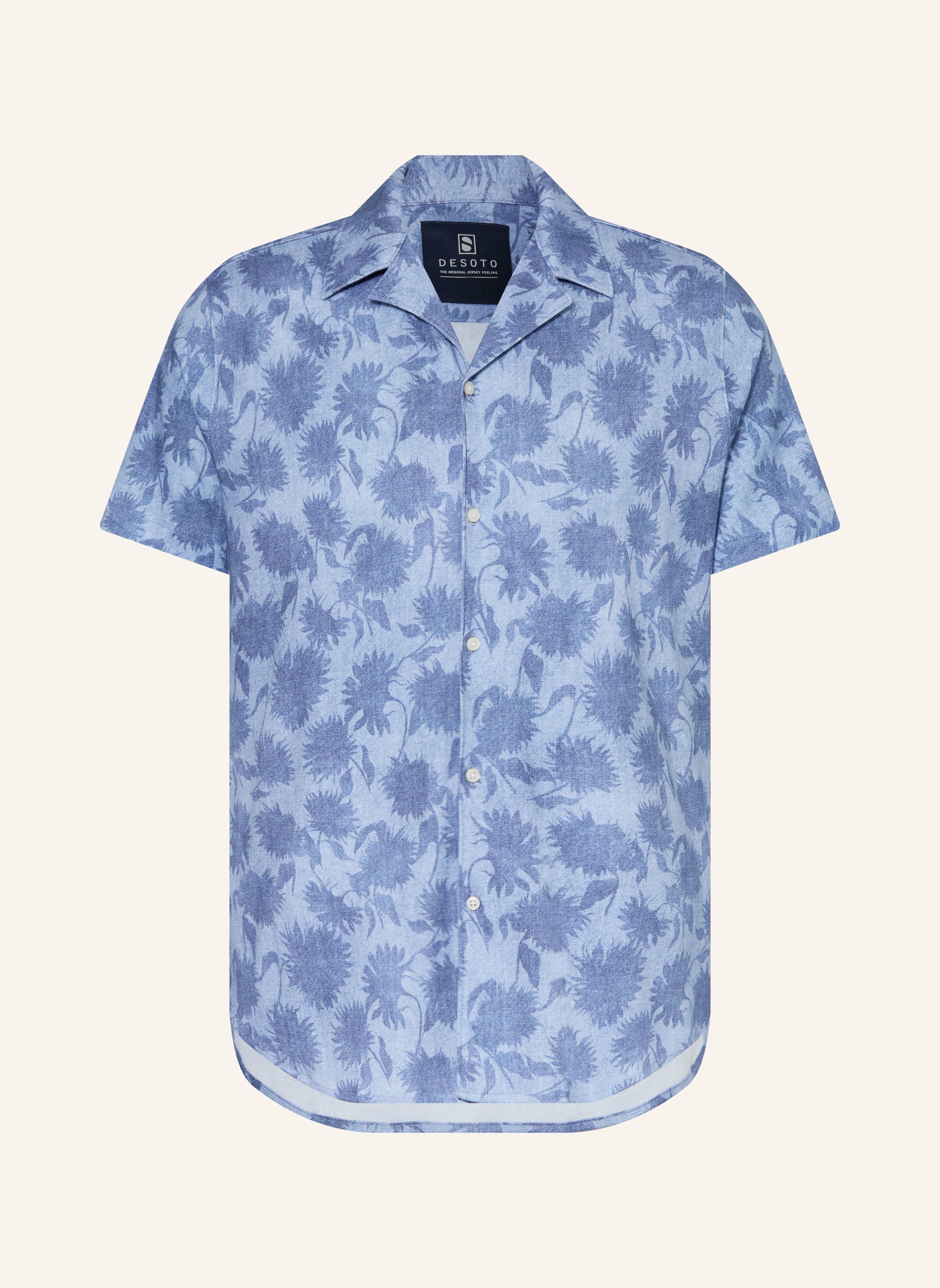 DESOTO Resorthemd LIDO Slim Fit aus Jersey