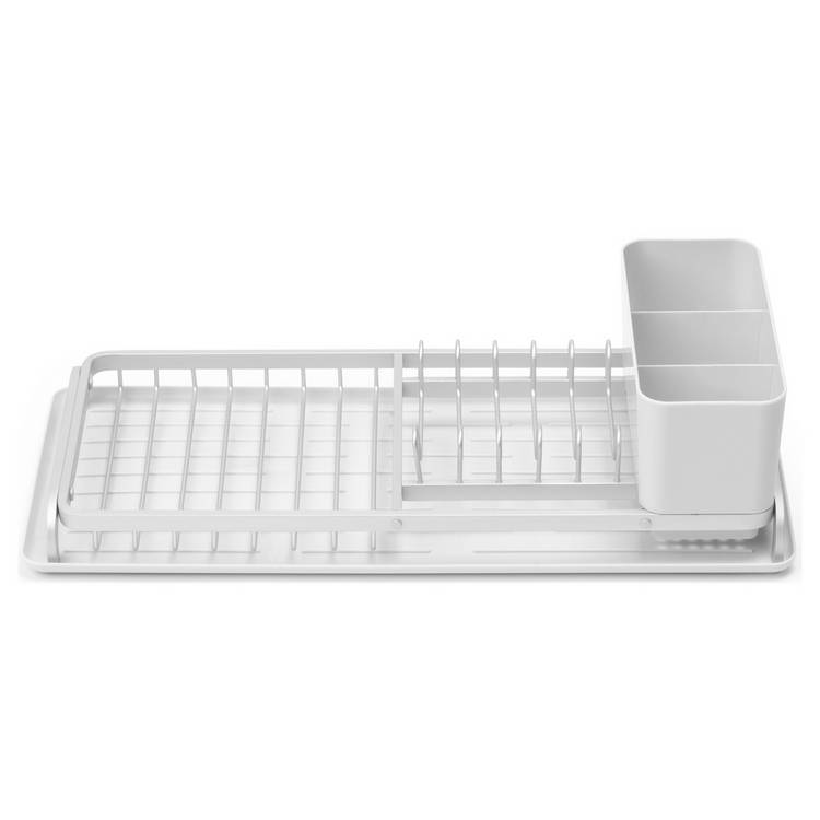 Brabantia SinkSide Compact Dish Drying Rack - Light Grey