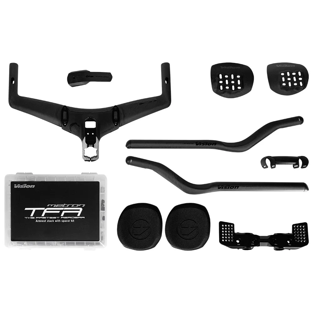 Vision Metron TFA Aero Di2 Carbon Snakebite cockpit handlebar