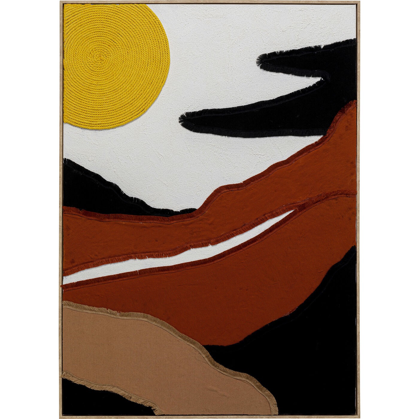 Kare Design Schilderij 3D Artistic Sunrise 73x113cm