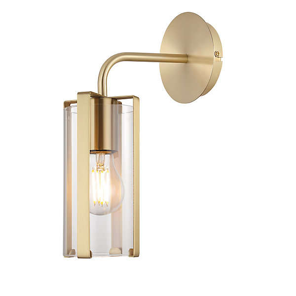 Applique murale incandescent Saiphi GoodHome E27 or brillant