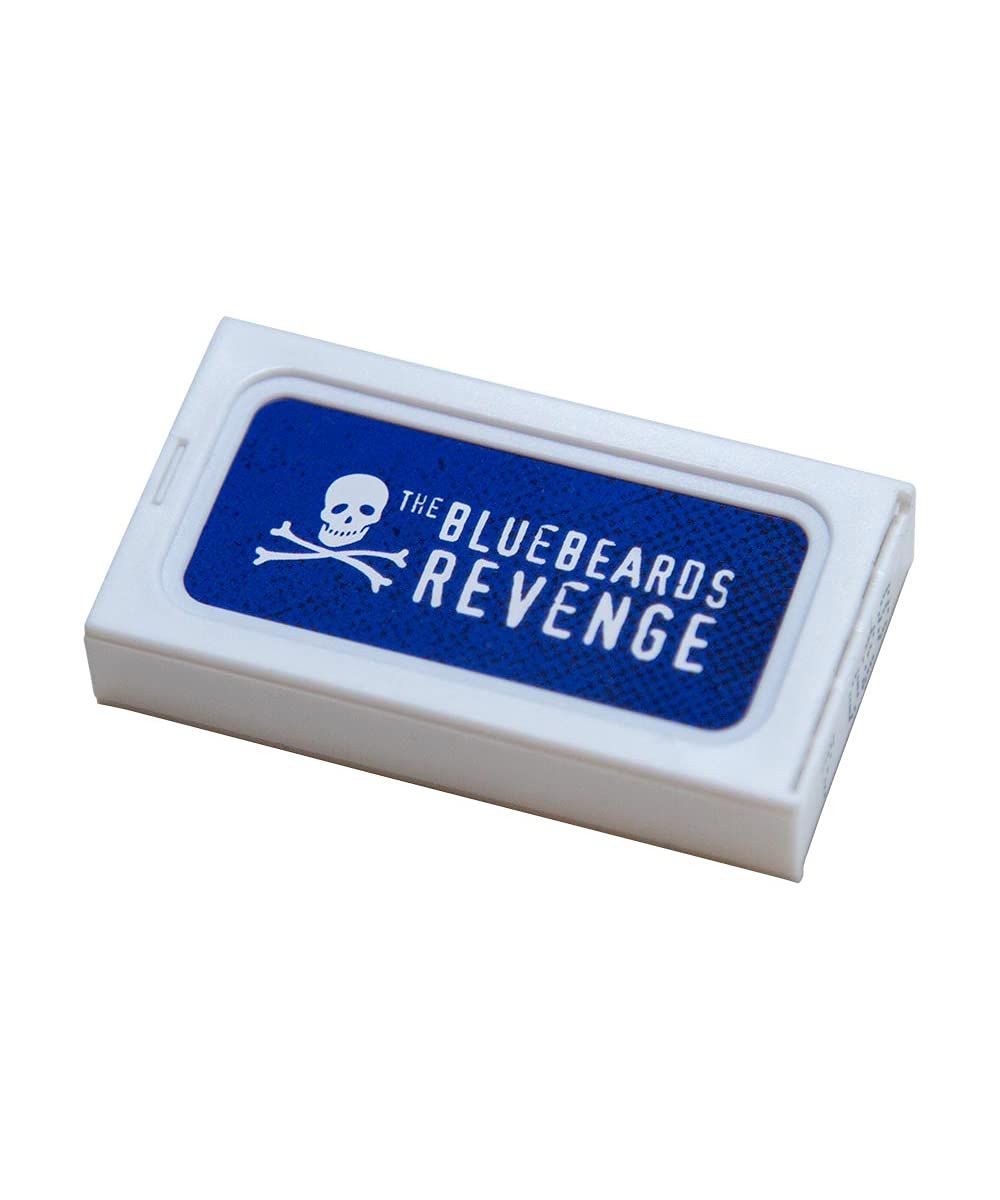 The Bluebeards Revenge Stainless Steel Double Edge Razor Blades Safety Razors Pack of 30
