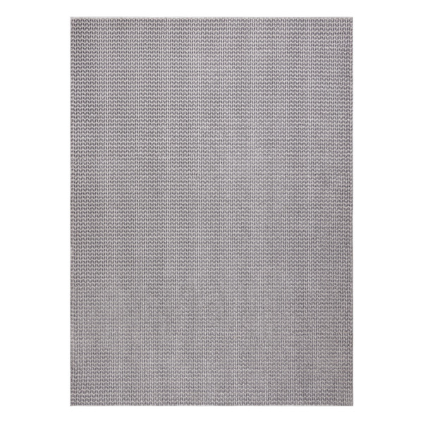 Dywan AURA E9787 szary - Jodełka, chevron, strukturalny, 80x150 cm