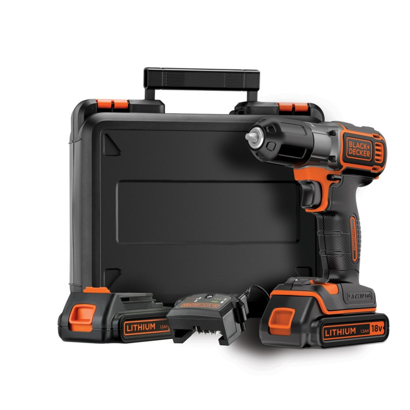 Perceuse sur batterie ASD184KB-QW 18 V BLACK DECKER