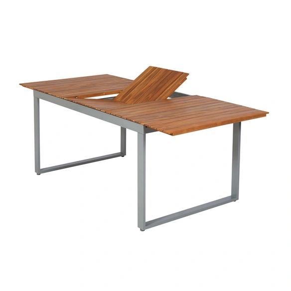 Gartenmöbelset »Savona«, 5-tlg., stapelbar/ausziehbar, Aluminium/Kunststoffgeflecht