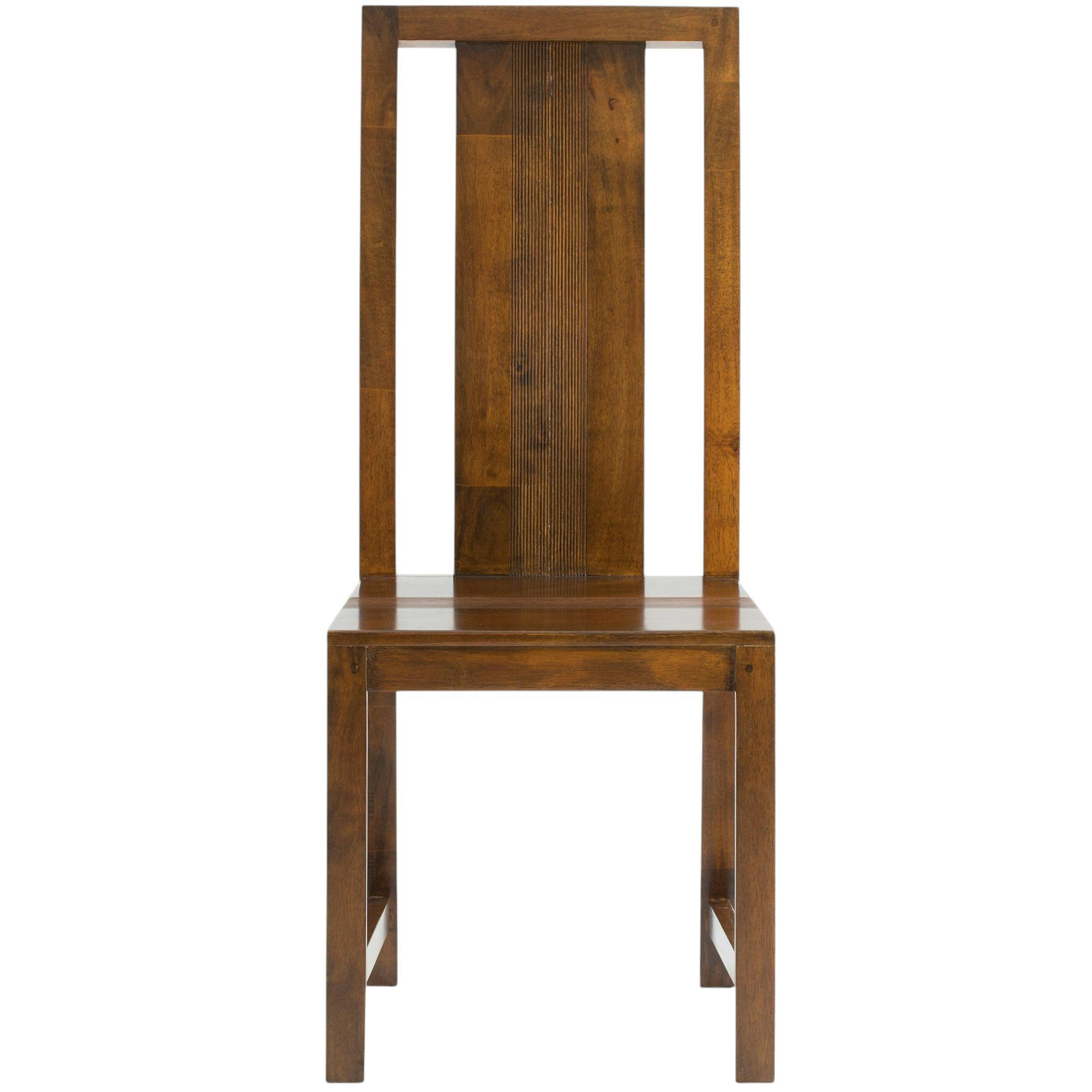 Chaise coloniale bois hévéa massif GALA