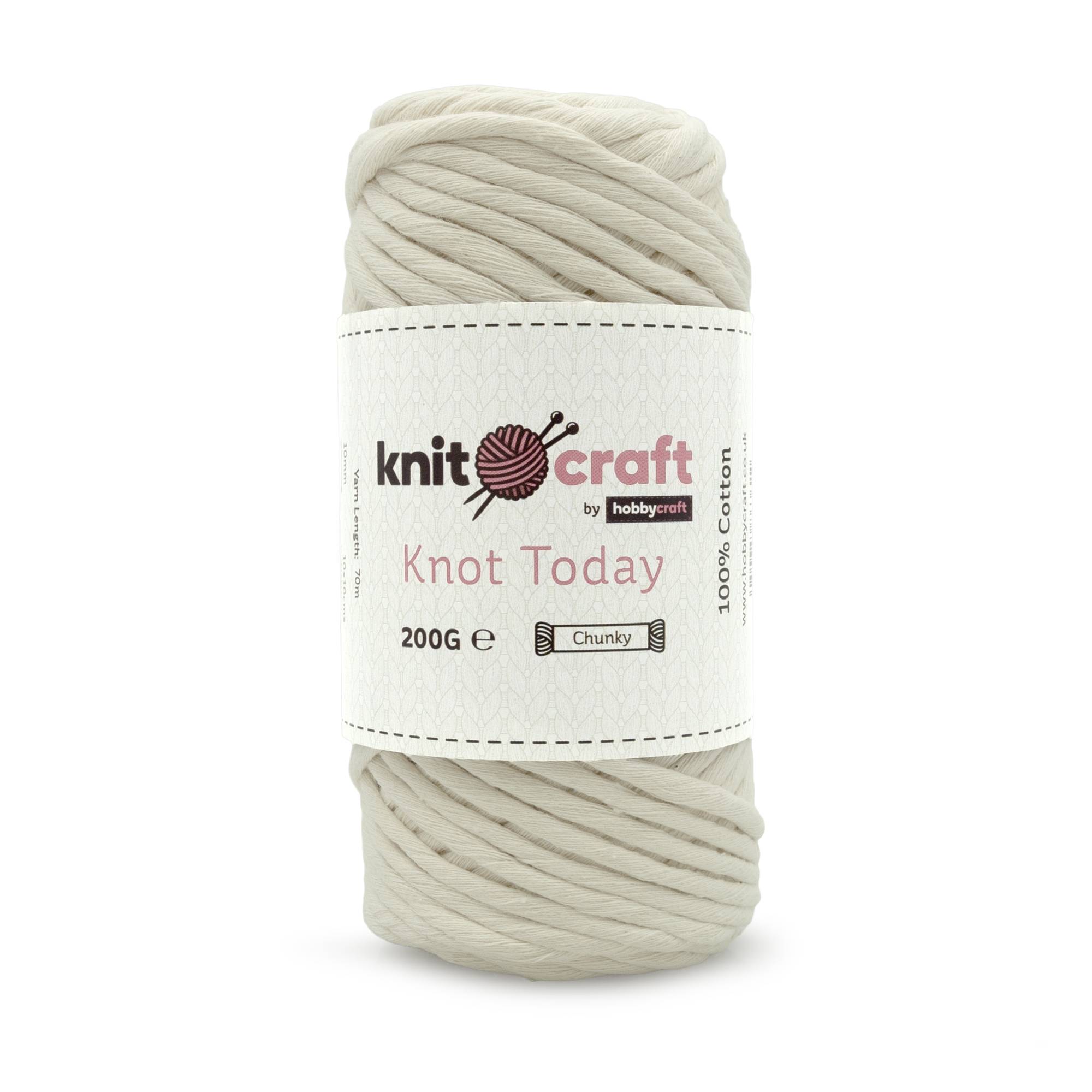 Knitcraft Natural Knot Today Yarn 200g