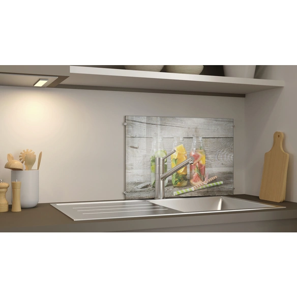 Glasboard »Fruity Lemonade«, mehrfarbig, Glas