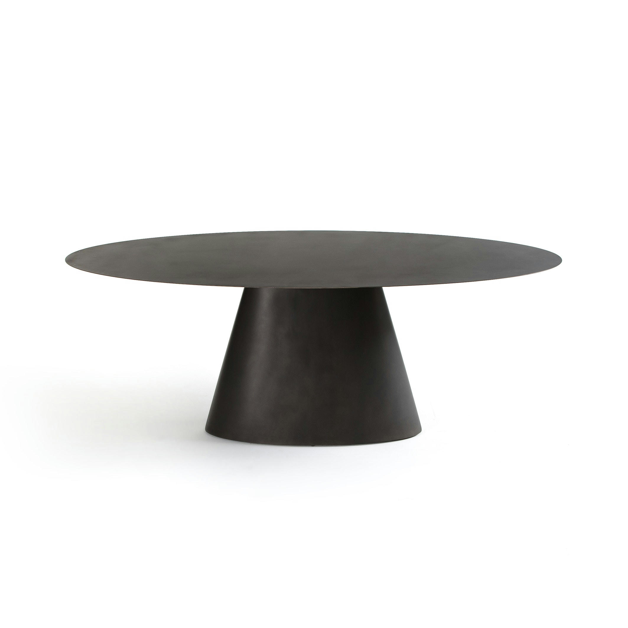 Table de repas forme ellipse Mayra
