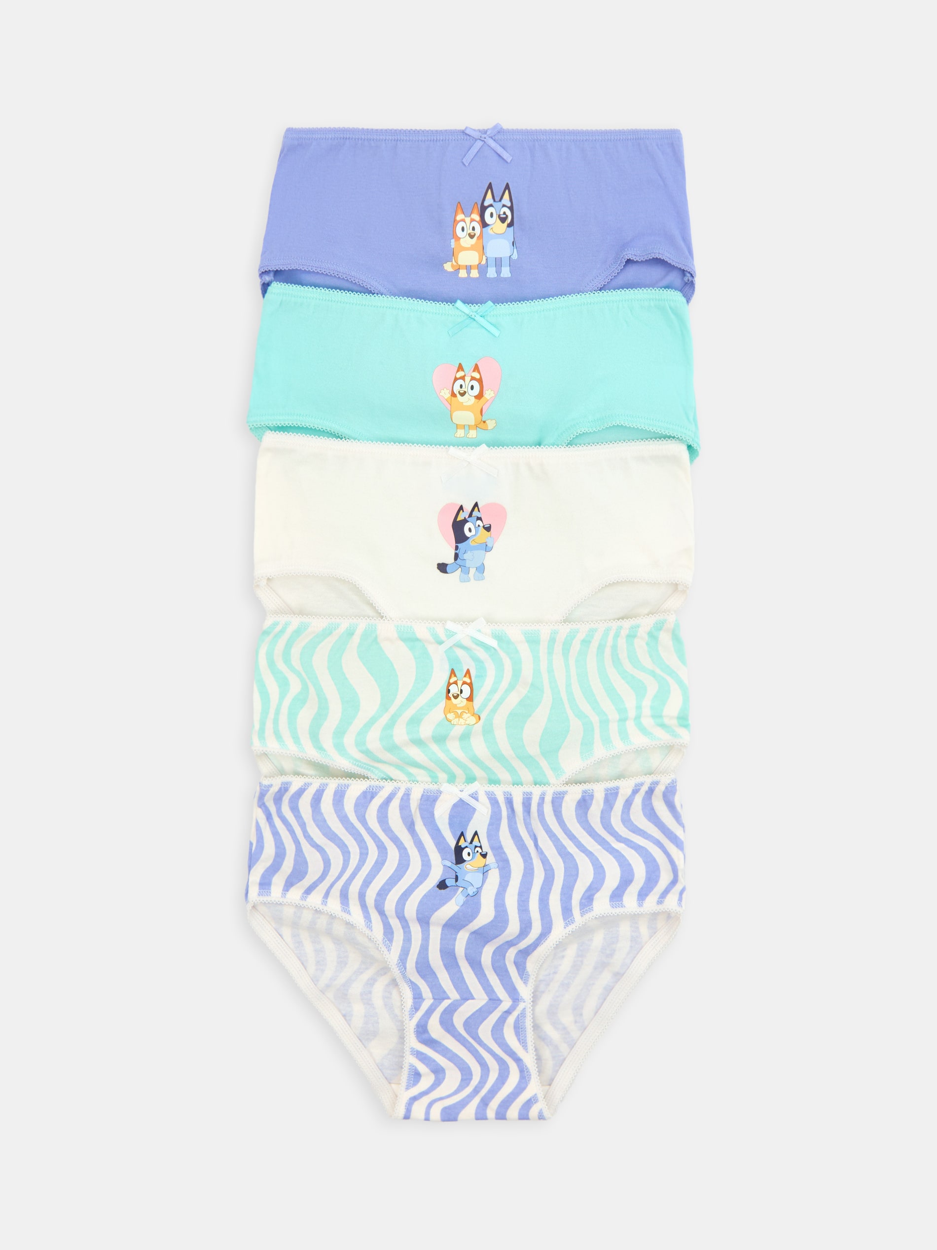 Bawełniane majtki figi 5 pack Bluey