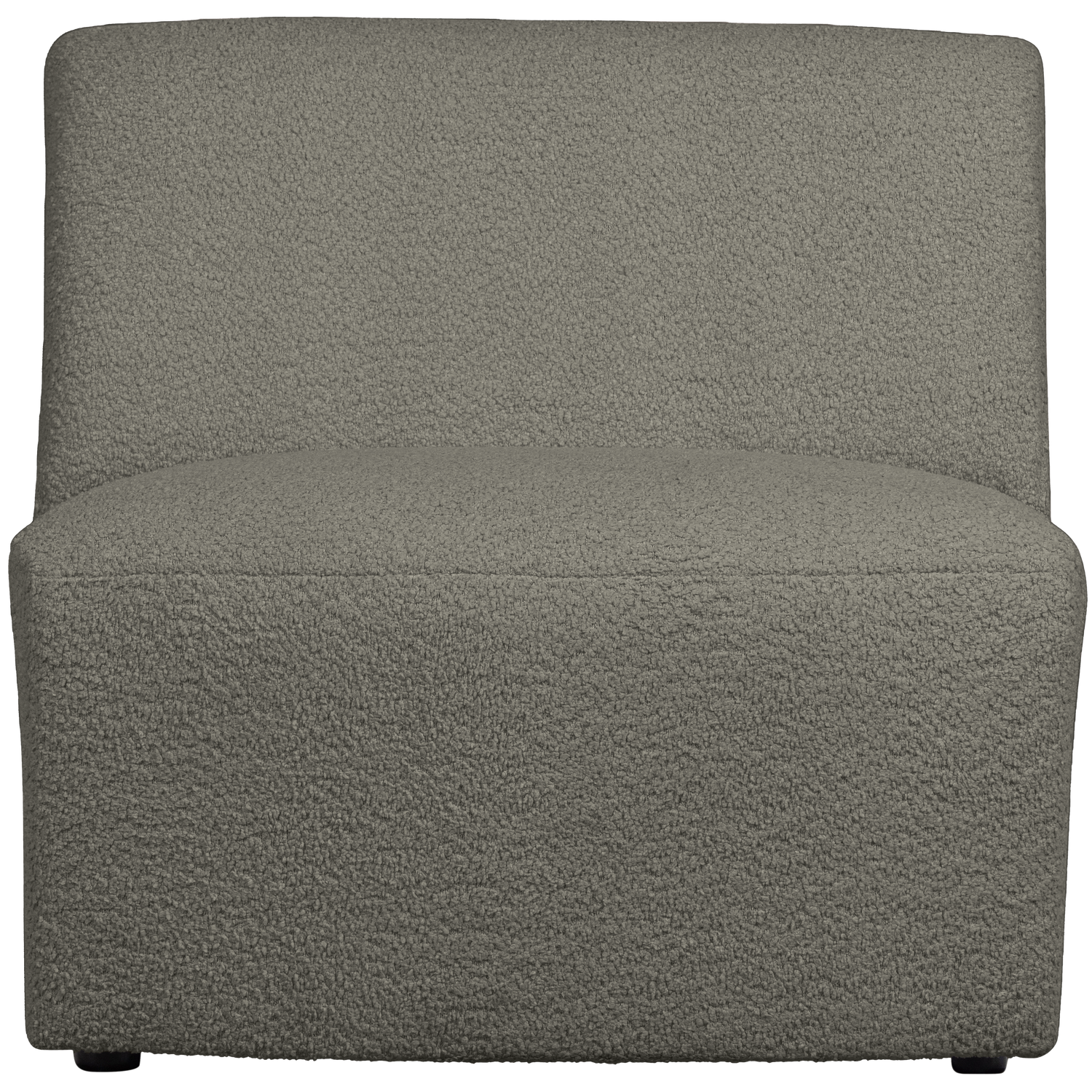 WOOOD 1-zits element Coco - Bouclé - Warm Groen - 70x73x72