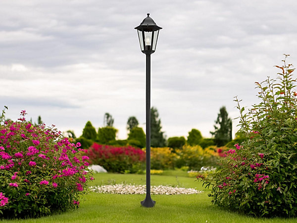 Lampadaire extérieur LED, 170 cm, 60 W Ampoule Non Incluse
