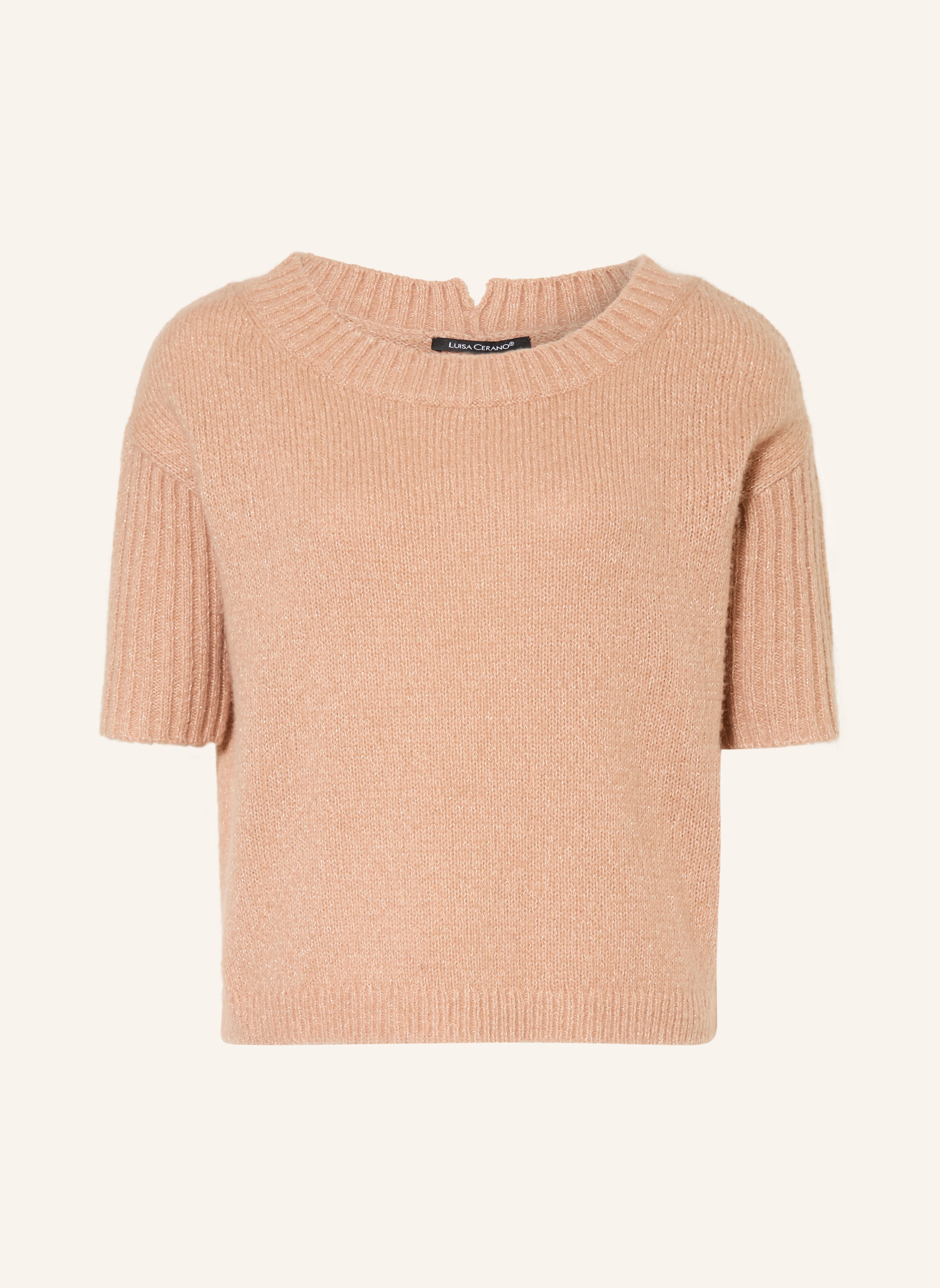 LUISA CERANO Strickshirt mit Glitzergarn