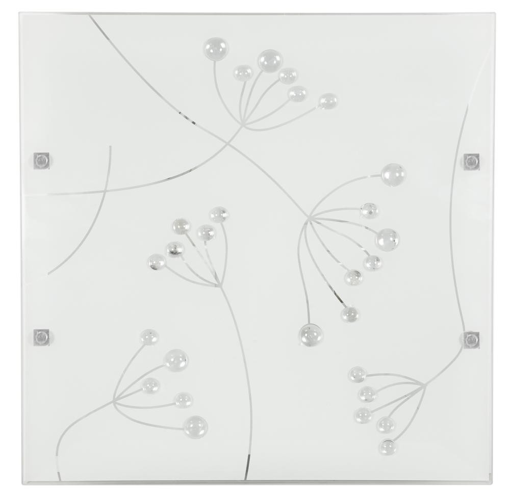 Plafonbiały kwadratowy 40cm ARTY 2xE27x40W IP20 Candellux