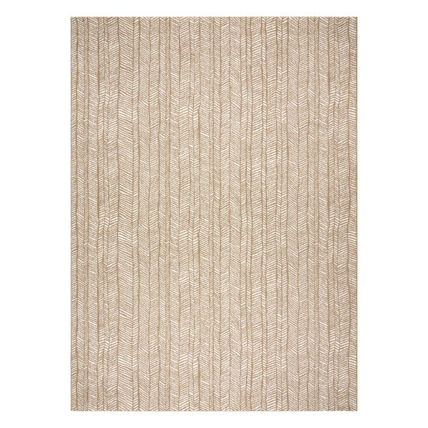 Dywan sizal FLAT 48964265 Jodełka - beż naturalny kolor 80x150 cm