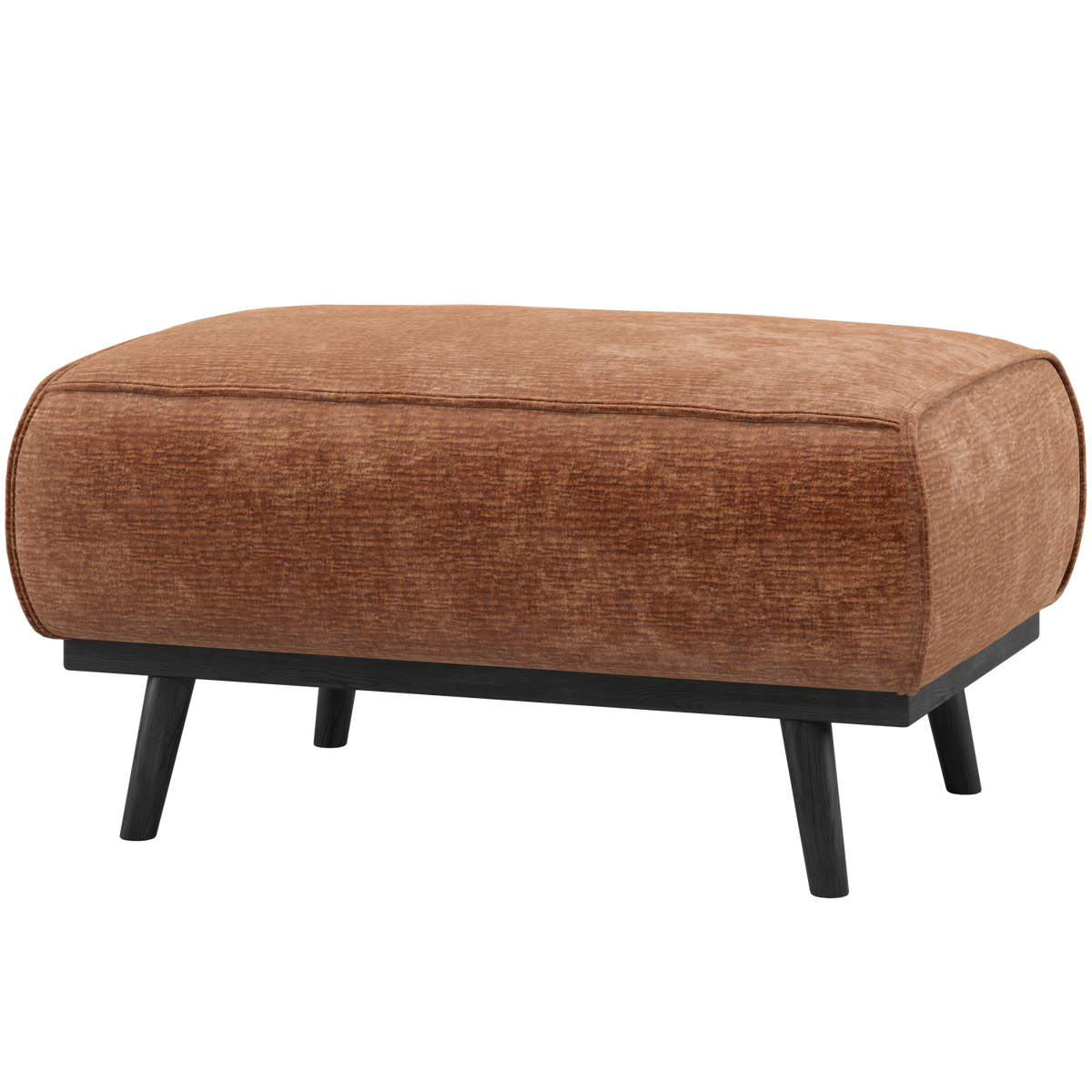 WOOOD hocker Statement - Chennile - Velvet Terra - 40x80x55